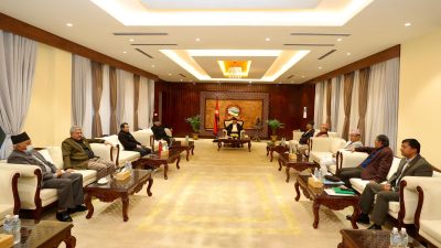 टिआरसीको विषय छिनोफानो गर्न जुटे शिर्ष तिन दल