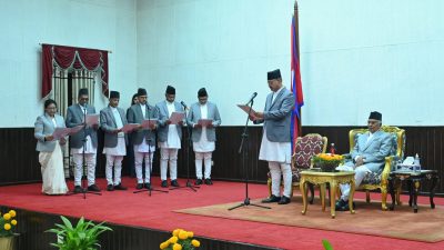 नवनियुक्त सर्वोच्च अदालतका न्यायाधीशहरुले लिए पद तथा गोपनीयताको शपथ