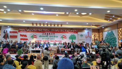 देउवाको उद्घोष राष्ट्र दोधार र संक्रमणकालमा उभिएको छ