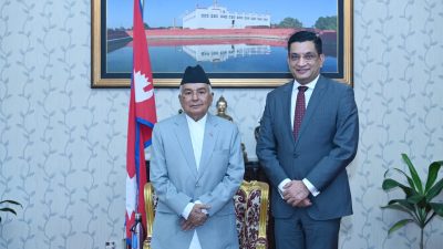 किन भेटे राष्ट्रपति रामचन्द्र पौडेलसँग श्रीलंकाका विदेशमन्त्री मोहम्मद उवैस मोहम्मद&hellip;