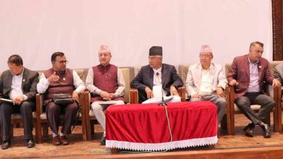 कांग्रेस संसदीय दलको बैठक सुरु