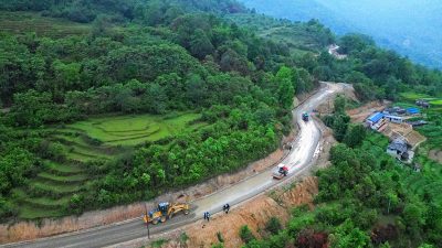 सडक कालोपत्र भएपछि स्थानीयलाई आवागमनमा सहज