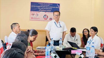 क्षयरोग मुक्त अभियानकामा रामग्राम नगरपालिका