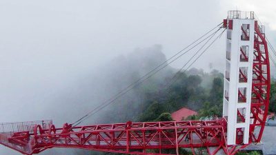 स्काइ वाक टावर सञ्चालनपछि भेडेटारका व्यवसायी उत्साही