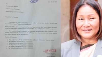प्रतिनिधिसभाः उपसभामुखको पत्रबारे छानबिन गर्न माग