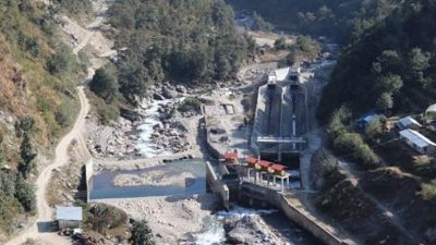 राहुघाट जलविद्युत् आयोजनाः मुख्य सुरुङको ‘ब्रेक थ्रु’