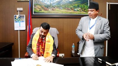 वर्षभरि मेलम्चीको पानी वितरण गर्न मन्त्री यादवद्वारा निर्देशन