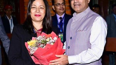 काठमाडौं आइपुगे भारतीय बिदेश सचिव मिश्रि