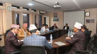 पर्यटन मन्त्री पाण्डेद्वारा पूर्वमन्त्रीहरुसँग छलफल, नियामक र सेवा प्रदायक निकाय&hellip;
