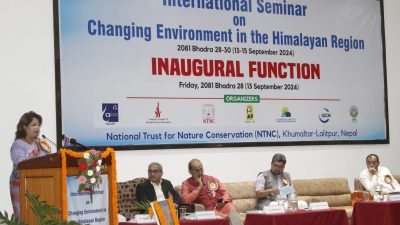 भोलिको पुस्ता सम्झिएर वातावरण संरक्षणमा लागौँः परराष्ट्रमन्त्री डा राणा