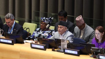 प्रधानमन्त्री ओलीबाट ‘समिट अफ द फ्युचर’को अन्तरक्रियात्मक सत्रकाे अध्यक्षता