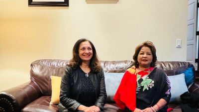 मन्त्री डा राणा र अमेरिकी उपविदेशमन्त्री भेटवार्ता