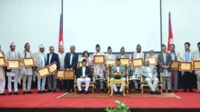 आमसञ्चार लोकतान्त्रिक शासन प्रणालीको मेरुदण्ड : राष्ट्रपति