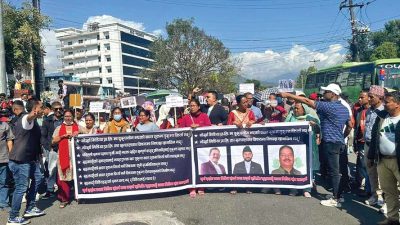 आन्दोलनले सहकारीपीडित त्रसित