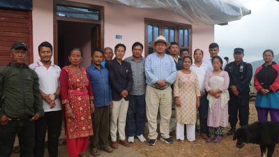 मृतकका आफन्त भेट्न घर घरमा पूर्व मन्त्री बस्नेत