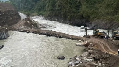 ल्यार्चामा हिमपाइप राखेर चीनसंग जोड्ने अरनिको राजमार्ग सञ्चालन