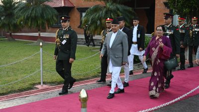 राष्ट्रपति पौडेल अजरबैजानका लागि प्रस्थान