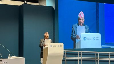 जलवायु जोखिमबाट जोगिन साझा कार्यक्रम बनाएर काम गर्न राष्ट्रपति पौडेलको&hellip;