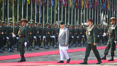 राष्ट्रपति पौडेल स्वदेश फिर्ता