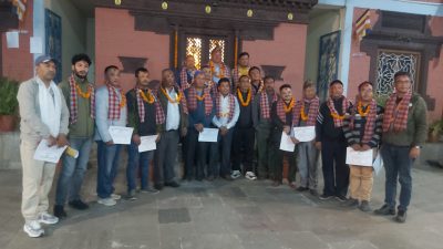 बाैद्ध बिहार संघ ललितपुरमा नयाँ नेतृत्व चयन