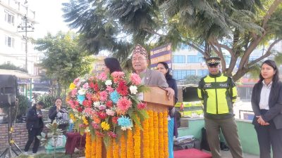 अपाङ्गतामैत्री शहर बनाउन कुनै कुरा बाँकी राख्दैनाैं-चिरीबाबु महर्जन