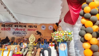 पूर्वाधारसंगै स्वास्थ्य, शिक्षा र खेलकुदकाे विकासलाई प्राथमिकतामा राखेका छाैं- चिरीबाबु&hellip;