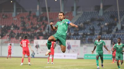 अन्जनको २ गोल, एनआरटी सभापति कप फुटबलको सेमिफाइनलमा