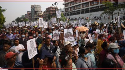 कुलमानको पुनर्बहालीको माग गर्दै काठमाडाैंमा प्रदर्शन