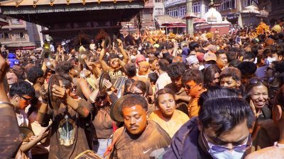 मध्यपुर थिमिमा सिन्दुर जात्राको उल्लास