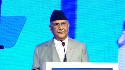 जलवायु परिवर्तन अहिलेको समयको सबैभन्दा ठूलो चुनौति: प्रधानमन्त्री ओली
