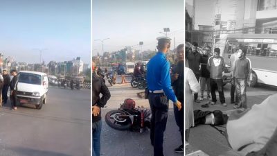सवारी दुर्घटना हुँदा नुवाकोटकी नगिना तामाङको मृत्यु
