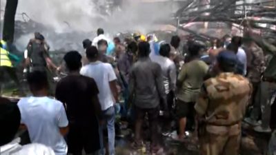 भारतमा एयर इन्डियाको विमान दुर्घटना