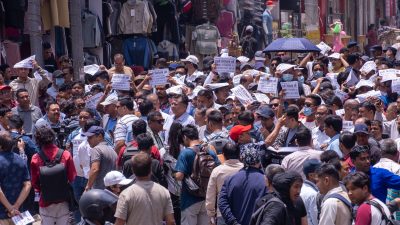नेपाल सुनचाँदी व्यवसायी तथा कालिगड सङ्घर्ष समितिको प्रदर्शन