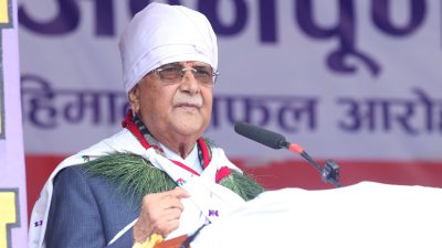 पर्वतारोहणलाई सुरक्षित बनाउन सरकार क्रियाशील छ : प्रधानमन्त्री