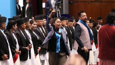 निलो रिबन लगाएर संसद् छिरेका रास्वपा सांसदलाई निष्कासन गर्न कांग्रेसको&hellip;