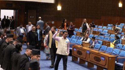 भिजिट भिसा प्रकरणको छानबिनप्रति असन्तुष्टि, रास्वपा र राप्रपाको संसद् बहिष्कार