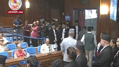 राप्रपा र रास्वपाले गरे संसद् बैठक बहिष्कार