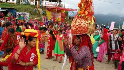 आज गौरा पर्व मनाइदै