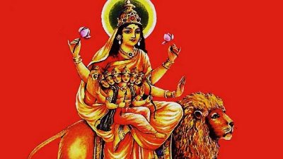 आज दशैंको पाँचौं दिन, स्कन्दमाताको पूजा गरिँदै