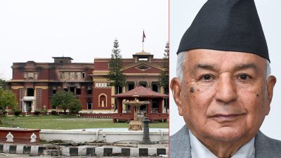 लुटपाट भएका सामग्री फिर्ता गरिदिन राष्ट्रपति कार्यालयको सूचना