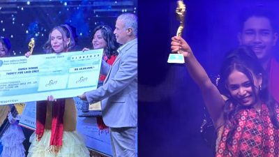 नेपाल आइडलको सिजन ६ को उपाधि गंगा सोनामलाई