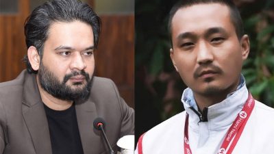 नेविसंघले बालेन र सुदनविरुद्ध प्रहरीमा उजुरी दियो