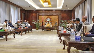 राजनीतिक दल र सरोकारवाला पक्षसँग सरकारले सर्वदलीय बैठकमा सुझाव माग्यो