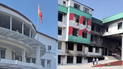 सरकारले राजनीतिक दलका क्षतिग्रस्त कार्यालयमा आज अनुगमन गर्दै
