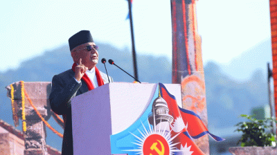 बहुमत ल्याउने ल्याकत भएका हामी चुनावबाट भाग्दैनौं : ओली