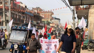 रुपन्देहीमा आजपा उम्मेदवार राधेश्याम गुप्ताको घरदैलो कार्यक्रम तिब्र, मोबाइलमा मतदान&hellip;