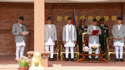 प्रतिनिधि सभाका ज्येष्ठ सदस्य केसीले लिए शपथ