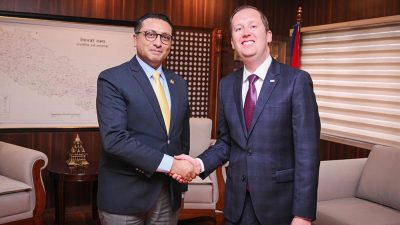 नेपाल–अमेरिका आर्थिक सहकार्य सुदृढ बनाउने विषयमा अर्थमन्त्री वाग्ले र अमेरिकी&hellip;