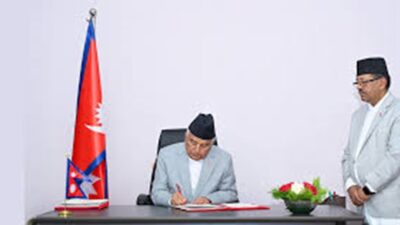राष्ट्रपतिले सरकारलाई फिर्ता पठाए एउटा अध्यादेश