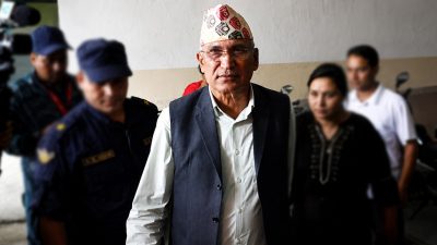 एमाले उपाध्यक्ष विष्णु पौडेल म्याद थपका लागि विशेष अदालतमा उपस्थित